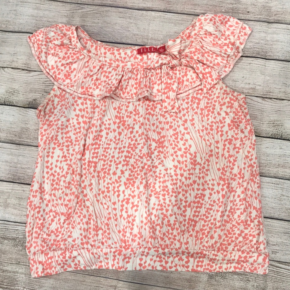 Heart Floral Elle Sleeveless Top